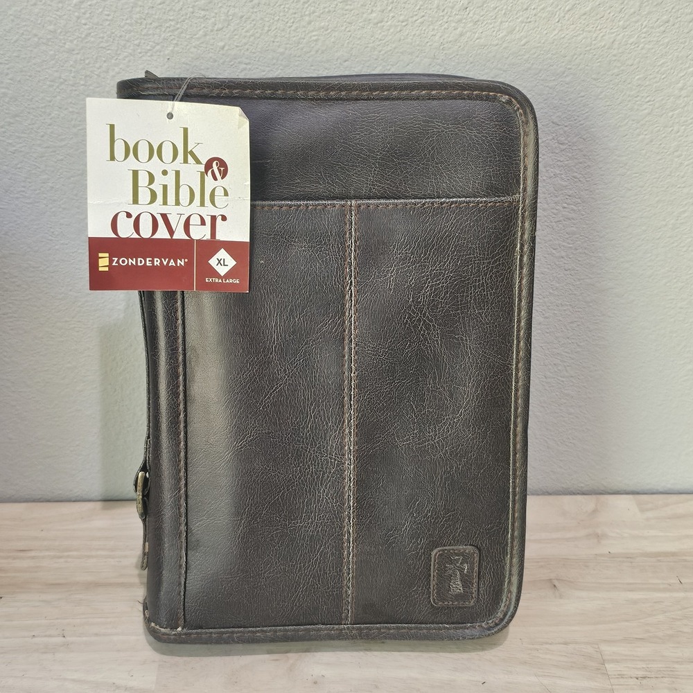 New Life Activation Study Bible With Aviator Bible Cover, Zippered, W Handle